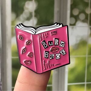 Burn Book Mean Girls Enamel Pin/ Brooch Lapel